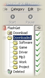 FlashGet Screenshot